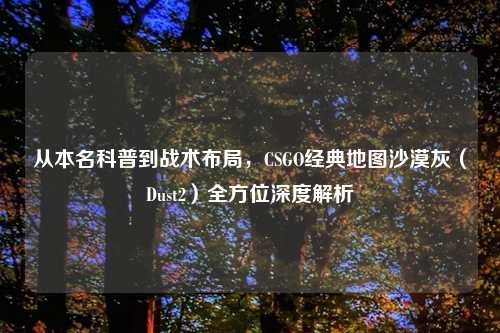 从本名科普到战术布局,CSGO经典地图沙漠灰(Dust2)全方位深度解析