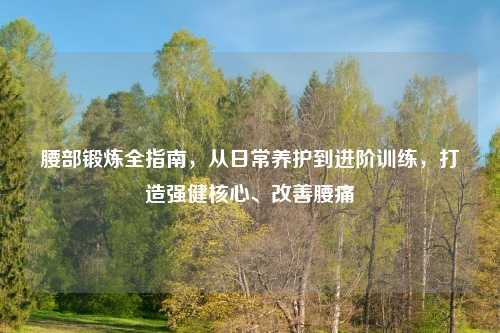 腰部锻炼全指南,从日常养护到进阶训练,打造强健核心、改善腰痛
