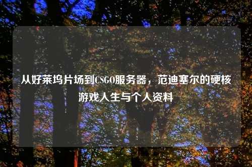 从好莱坞片场到CSGO服务器,范迪塞尔的硬核游戏人生与个人资料