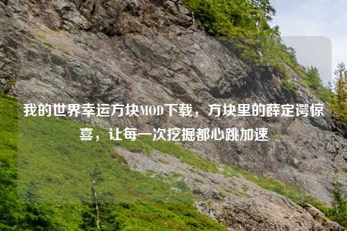 我的世界幸运方块MOD下载,方块里的薛定谔惊喜,让每一次挖掘都心跳加速