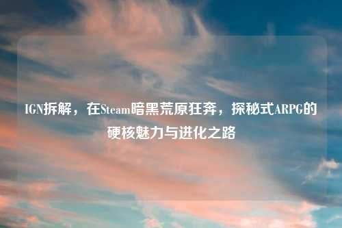 IGN拆解,在Steam暗黑荒原狂奔,探秘式ARPG的硬核魅力与进化之路