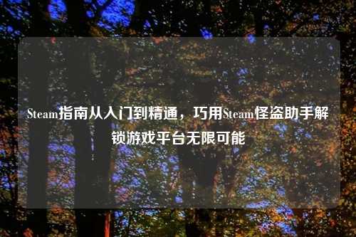 Steam指南从入门到精通,巧用Steam怪盗助手解锁游戏平台无限可能