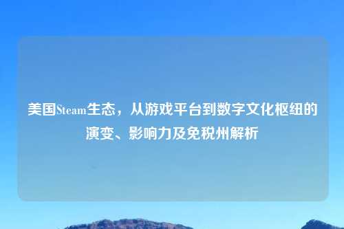 美国Steam生态,从游戏平台到数字文化枢纽的演变、影响力及免税州解析