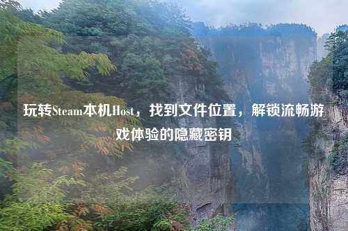 玩转Steam本机Host,找到文件位置,解锁流畅游戏体验的隐藏密钥