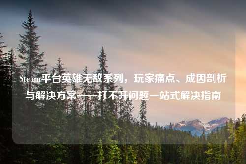 Steam平台英雄无敌系列,玩家痛点、成因剖析与解决方案——打不开问题一站式解决指南