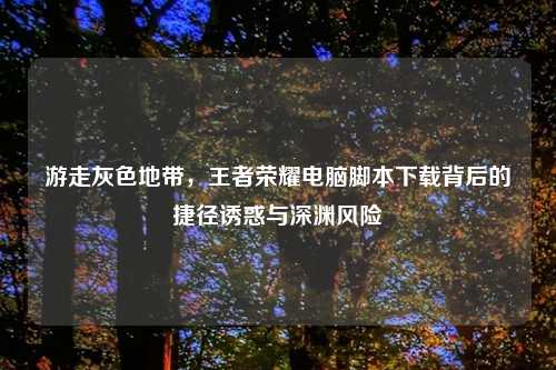 游走灰色地带,王者荣耀电脑脚本下载背后的捷径诱惑与深渊风险