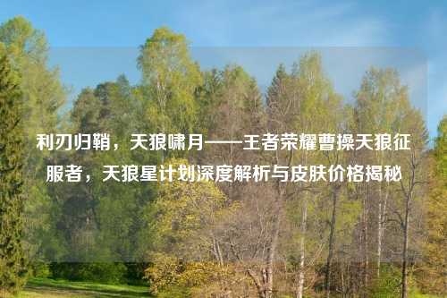 利刃归鞘，天狼啸月——王者荣耀曹操天狼征服者，天狼星计划深度解析与皮肤价格揭秘