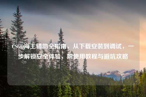 CSGO海王辅助全指南，从下载安装到调试，一步解锁安全体验，附使用教程与避坑攻略