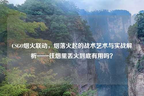 CSGO烟火联动，烟落火起的战术艺术与实战解析——往烟里丢火到底有用吗？