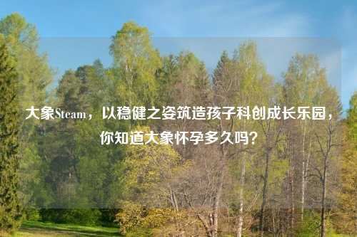 大象Steam，以稳健之姿筑造孩子科创成长乐园，你知道大象怀孕多久吗？