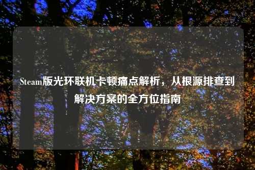 Steam版光环联机卡顿痛点解析，从根源排查到解决方案的全方位指南