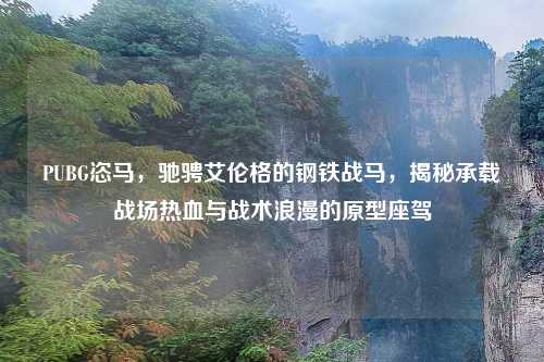 PUBG恣马，驰骋艾伦格的钢铁战马，揭秘承载战场热血与战术浪漫的原型座驾