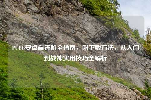 PUBG安卓端进阶全指南，附下载     ，从入门到战神实用技巧全解析
