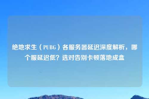 绝地求生（PUBG）各服务器延迟深度解析，哪个服延迟低？选对告别卡顿落地成盒