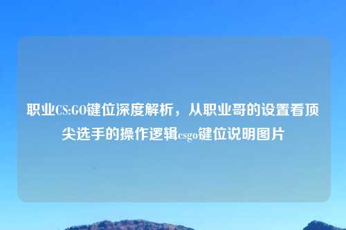 职业CS:GO键位深度解析，从职业哥的设置看顶尖选手的操作逻辑csgo键位说明图片