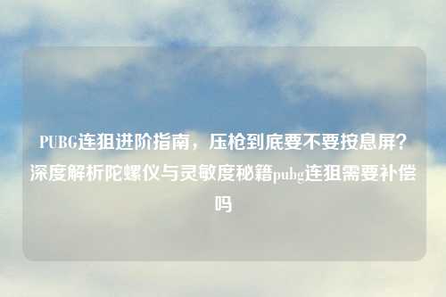 PUBG连狙进阶指南，压枪到底要不要按息屏？深度解析陀螺仪与灵敏度秘籍pubg连狙需要补偿吗