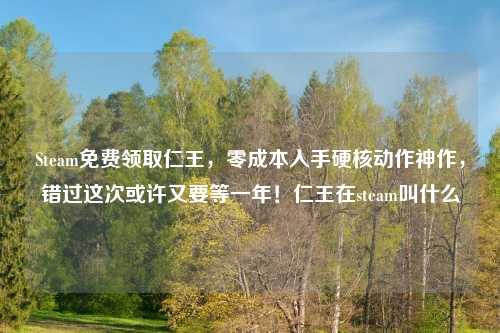 Steam免费领取仁王，零成本入手硬核动作神作，错过这次或许又要等一年！仁王在steam叫什么