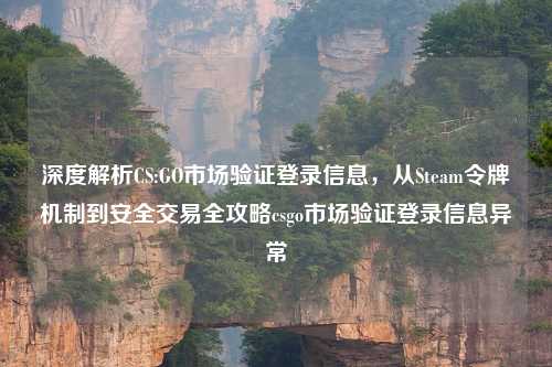 深度解析CS:GO市场验证登录信息，从Steam令牌机制到安全交易全攻略csgo市场验证登录信息异常
