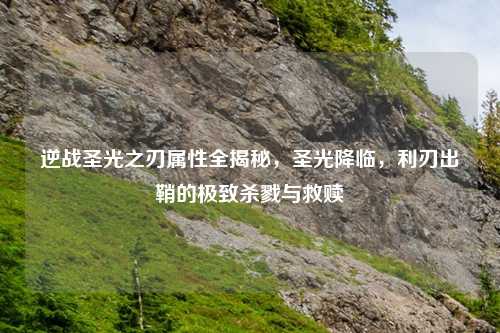 逆战圣光之刃属性全揭秘，圣光降临，利刃出鞘的极致杀戮与救赎