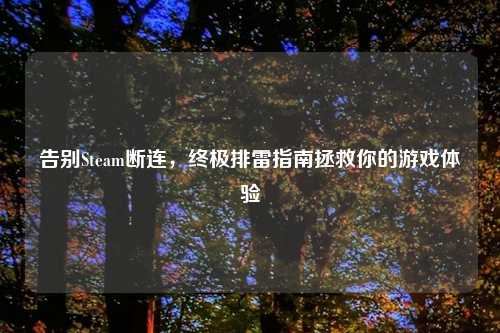 告别Steam断连，终极排雷指南拯救你的游戏体验