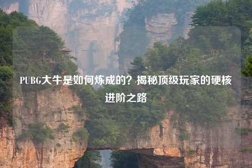 PUBG大牛是如何炼成的？揭秘顶级玩家的硬核进阶之路