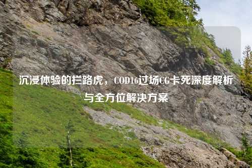 沉浸体验的拦路虎，COD16过场CG卡死深度解析与全方位解决方案