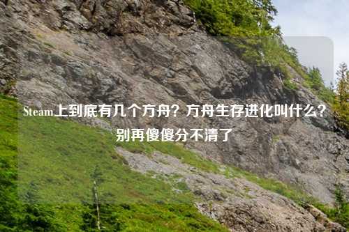 Steam上到底有几个方舟？方舟生存进化叫什么？别再傻傻分不清了