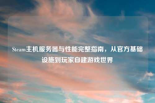 Steam主机服务器与性能完整指南，从官方基础设施到玩家自建游戏世界