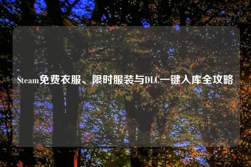 Steam免费衣服、限时服装与DLC一键入库全攻略