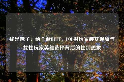 我是妹子，给个蓝BUFF，LOL男玩家装女现象与女性玩家英雄选择背后的性别想象